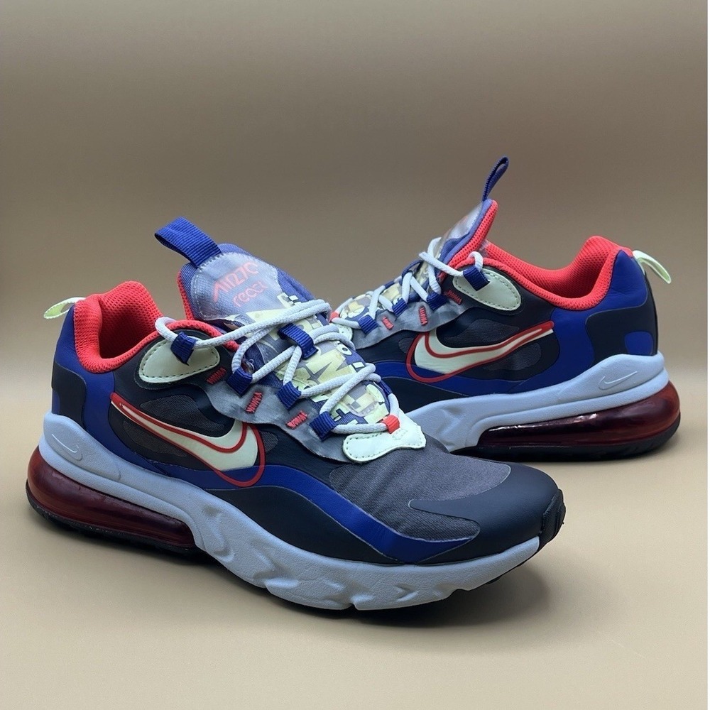 2019 Nike Air Max 270 React Gray Running - Kids Youth Size‎ 5.5 Women's Size 7
